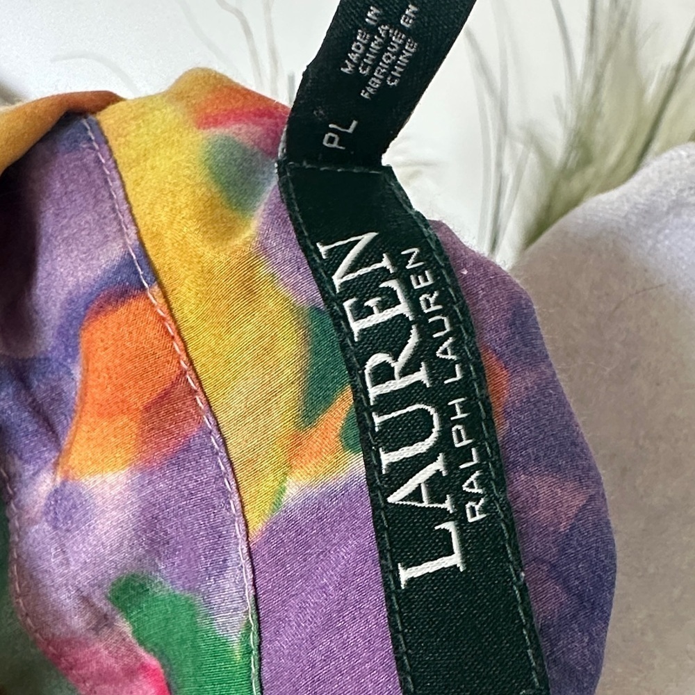 Lauren Ralph Lauren Multicolor Floral Blouse - Picture 8 of 10